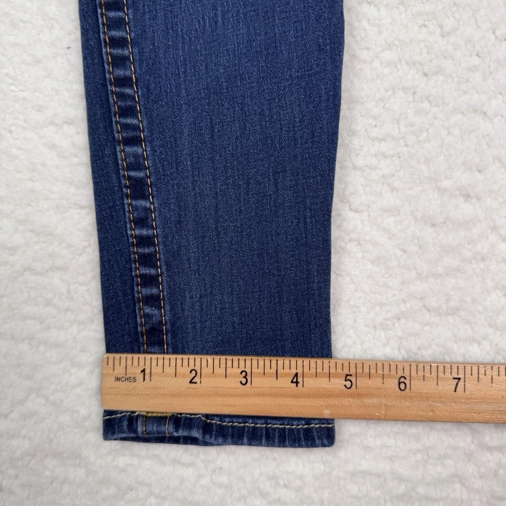 True Religion‎ Jeans Women 29 Casey Skinny Stretch Dark Wash USA Made Blue Denim